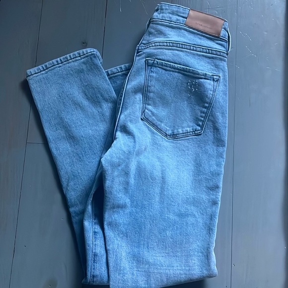 Dear John Blaire High Rise Straight Leg Jeans Size 25 - Picture 2 of 10